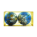 Ideal Living Christmas Balls 10cm 2in1