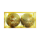 Ideal Living Christmas Balls 10cm 2in1