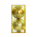 Ideal Living Christmas Balls 10cm 2in1
