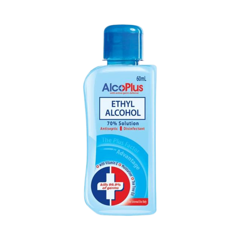 Alcoplus 70% Ethyl Alcohol 60ml