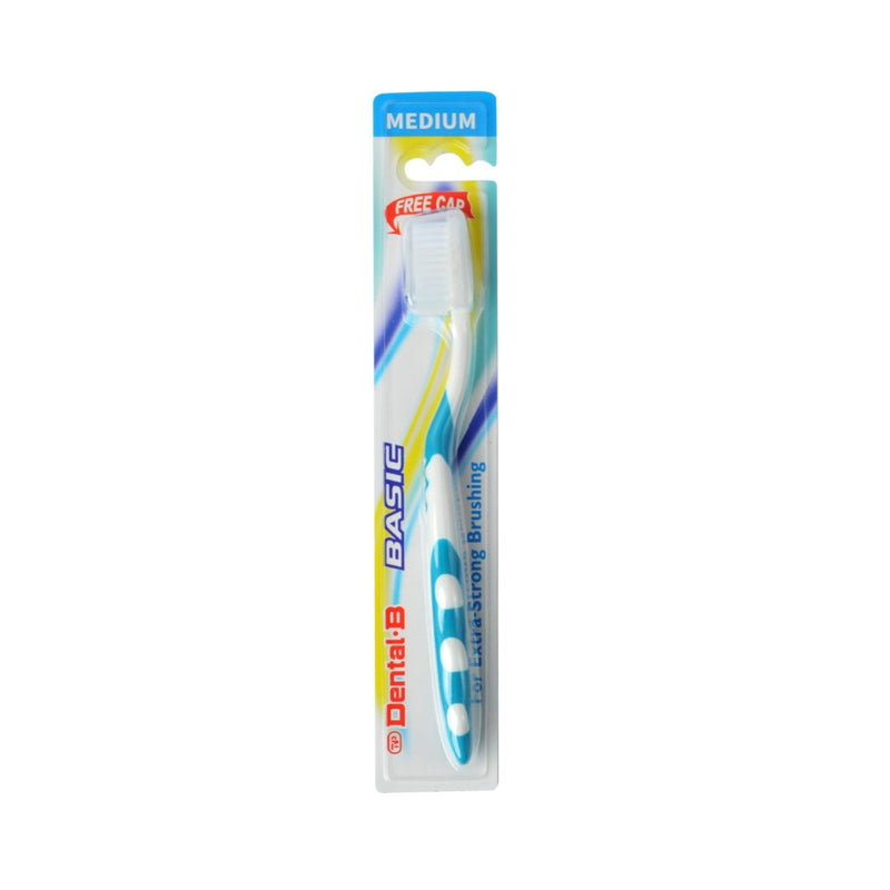 Dental B Basic Toothbrush Adult With Free Cup Medium