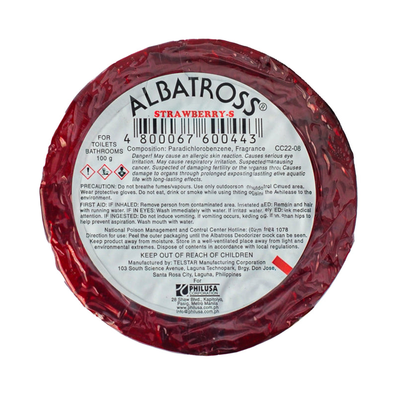 Albatross Deodorizer Round Refill Strawberry 100g