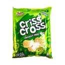 Criss Cross Crisscut Fries Snax Cheesy Sour Cream And Onion 64g
