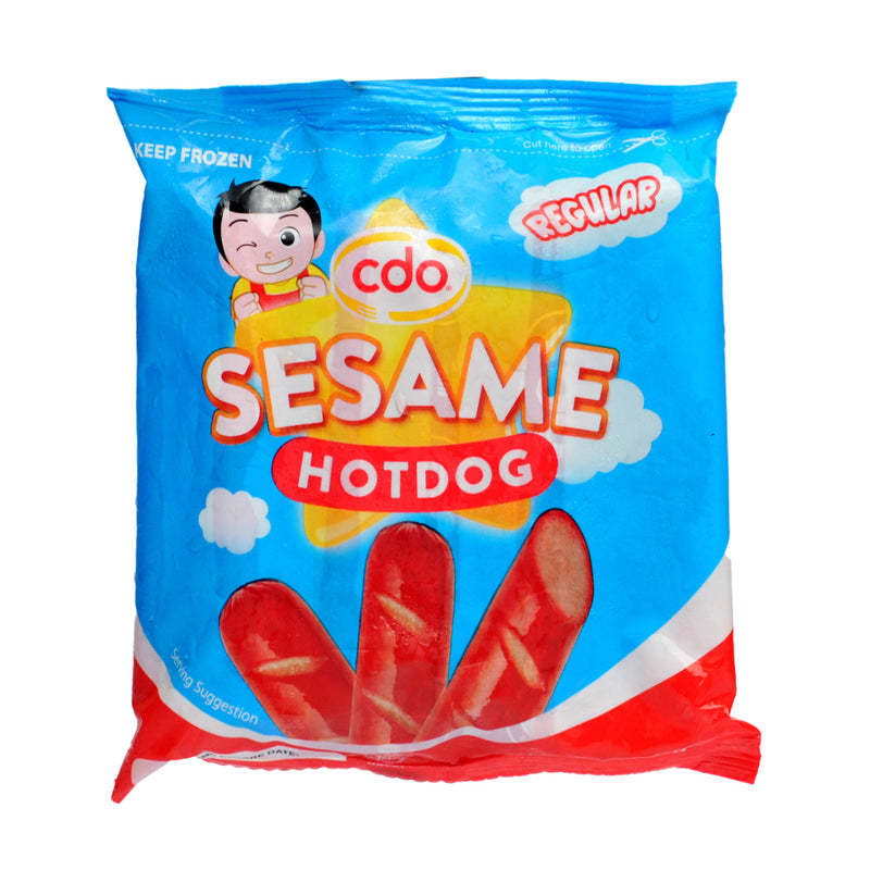 CDO Sesame Hotdog Regular Junior 250g