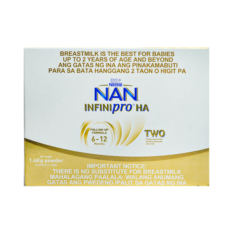 Nan Infinipro HA Two Follow-up Formula 6-12 Months 1.4kg