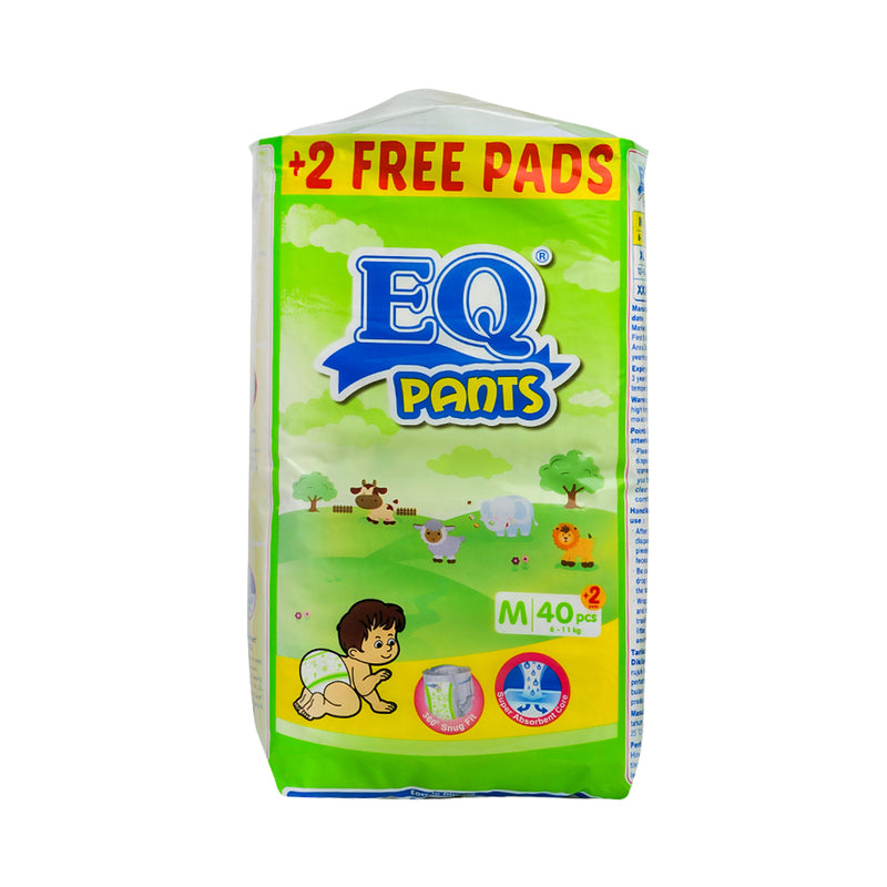 EQ Pants Diaper Jumbo Pack Medium 40's