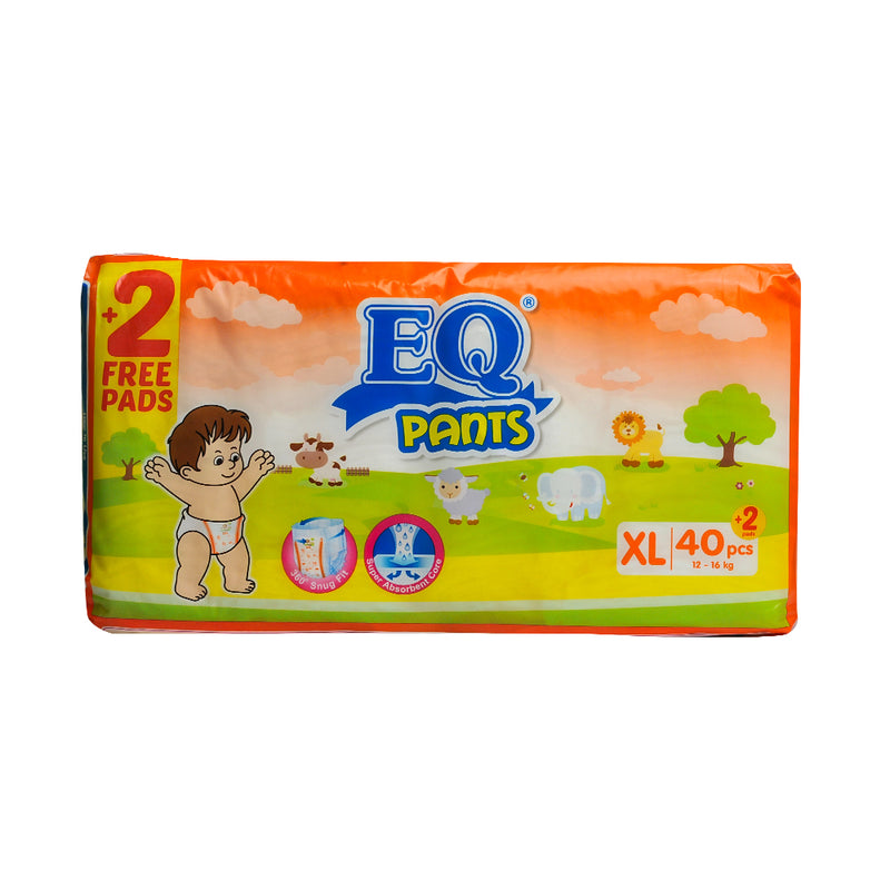 EQ Pants Diaper Jumbo Pack XL 40's