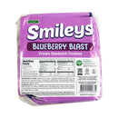 Smileys Blueberry Blast Cream Sandwich Cookies 20g x 10's