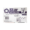 Star Writing Pad Grade 2 With Plastic 80 Leaves