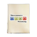 Seven Notes Traditional Periodic Scrabble Spiral Notebook 685 80 Leaves