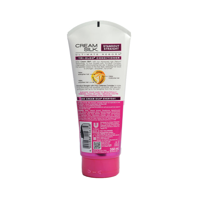 Cream Silk Ultimate Reborn Standout Straight Tri-Oleo Conditioner 350ml