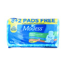 Modess Regular Cottony With Wing 8 + 2Pads