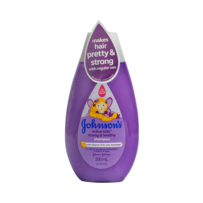 Johnson's Active Kids Shampoo Strong And Healthy 200ml