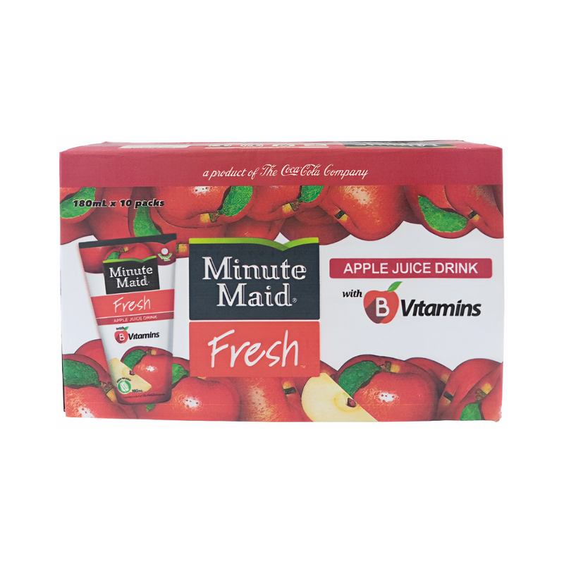 Minute Maid Fresh Juice Apple 180ml x 10's