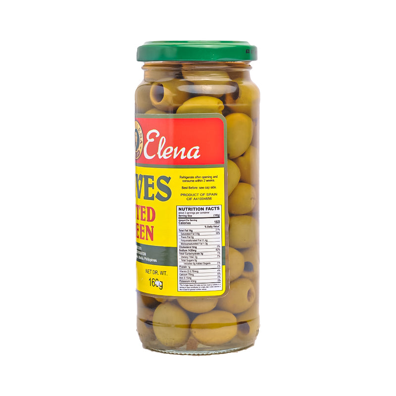 Doña Elena Pitted Green Olives 310g