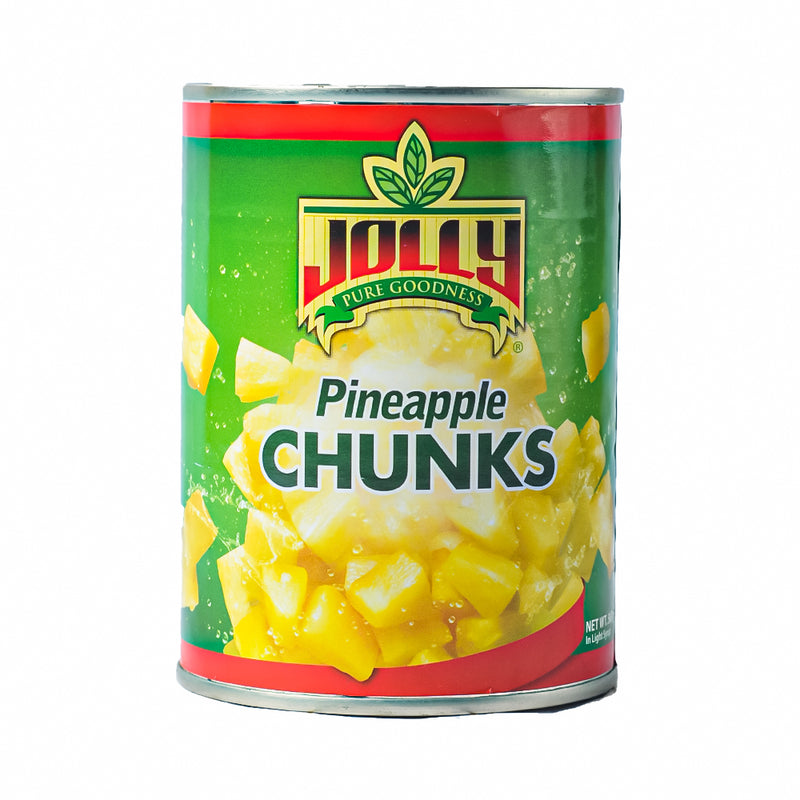Jolly Pineapple Chunks In Light Syrup 567g