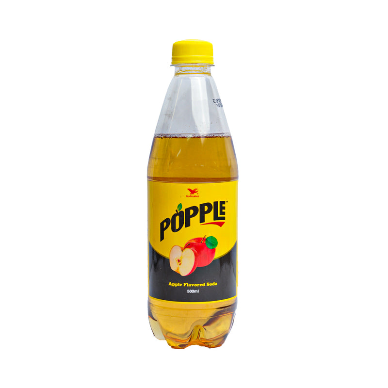 Popple Apple Flavored Soda 500ml