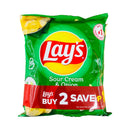 Lay's Stax Potato Chips Sour Cream And Onion 50g x 2's