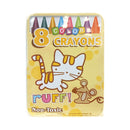 Genius Stationery Metal Case With Crayons