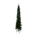 Shining East Slim Vinyl Christmas Tree With Metal Footing