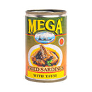 Mega Fried Sardines With Tausi 155g