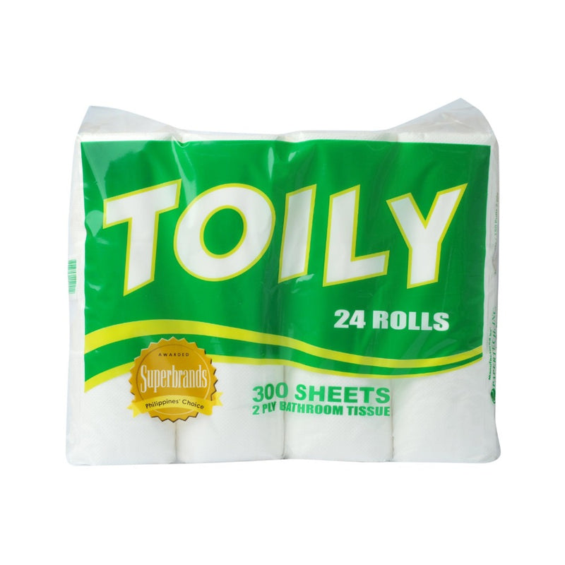 Toily Bathroom Tissue 2Ply 24 Rolls