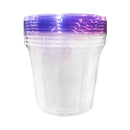 Ready-Wrap S25 Colored Lid And Clear Bowl Container 5's