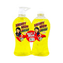 Mighty Mom Anti-Bacterial Dishwashing Liquid Lemon x 2's