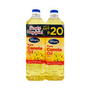 Simply Canola Oil Twin Saver's Pack 1L x 2's