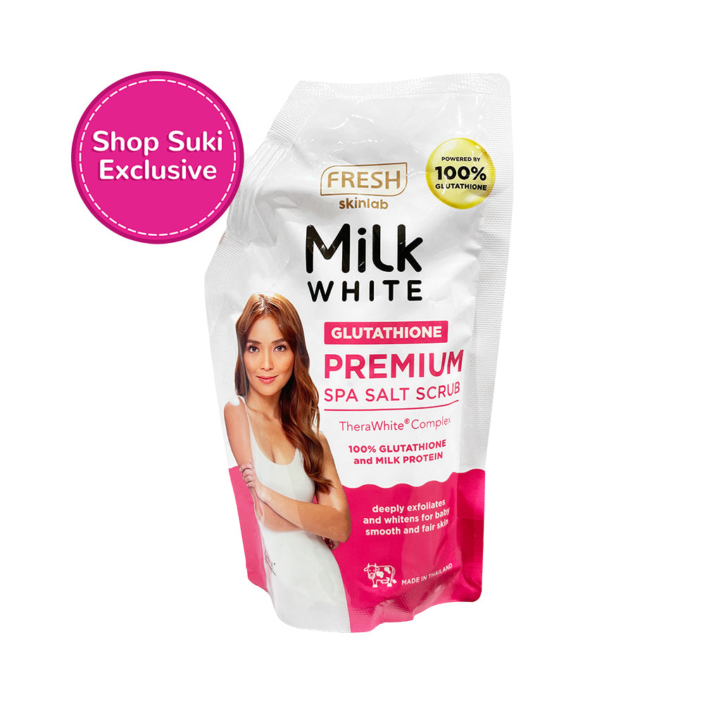 skinlab glutathione Fresh Skinlab Milk White Glutathione Premium Spa Salt Scrub 350g