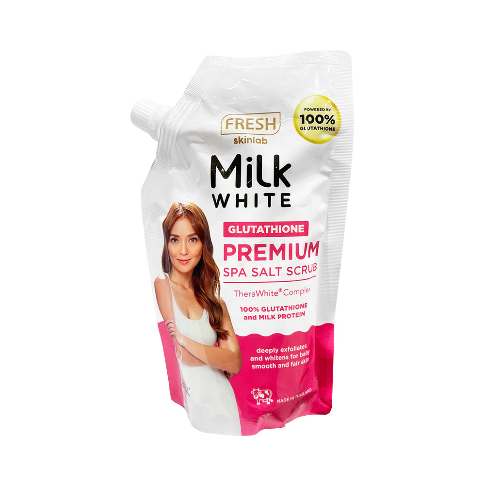 Fresh Skinlab Milk White Glutathione Premium Spa Salt Scrub 350g Fresh Skinlab Milk White Glutathione Premium Spa Salt Scrub 350g