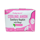 Pretty Secret Cooling Anion Sanitary Napkin With Wings Day and Night 10 Pads