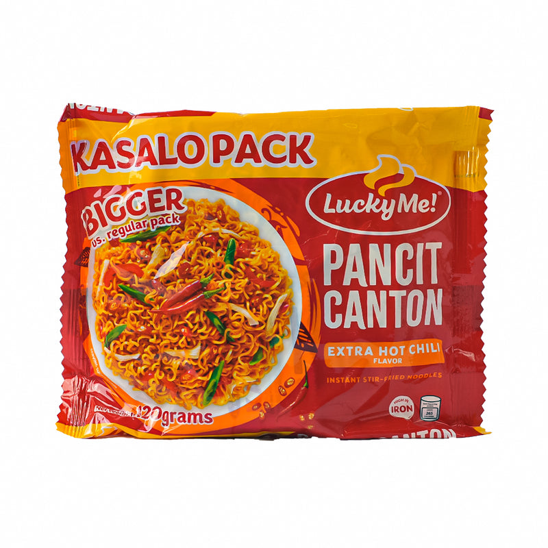 Lucky Me Pancit Canton Extra Hot Chili 120g