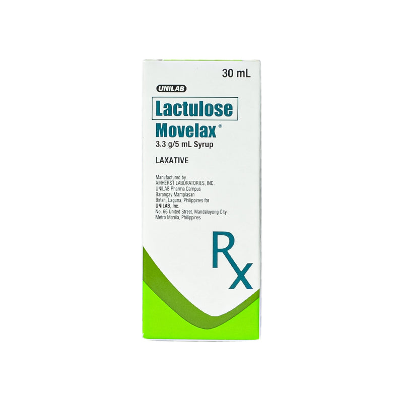 Movelax Lactulose 3.35g/5ml Syrup 30ml