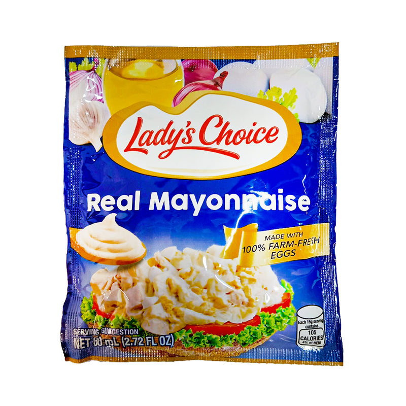 Lady's Choice Real Mayonnaise Regular 80ml