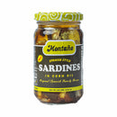 Montaño Spanish Sardines Corn Oil Hot 228g