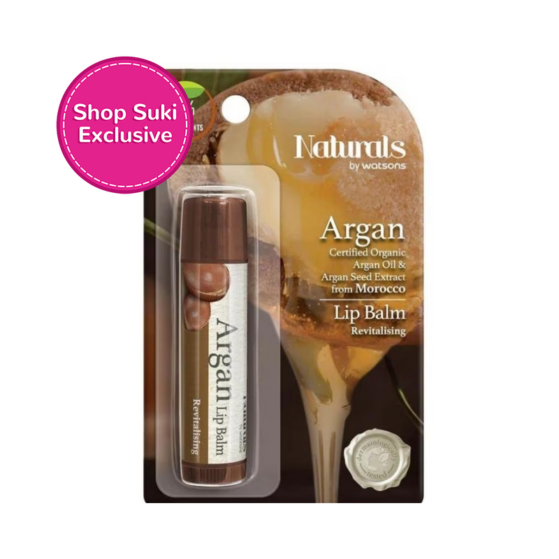 Natural Argan Revitalising Lip Balm 4.5g