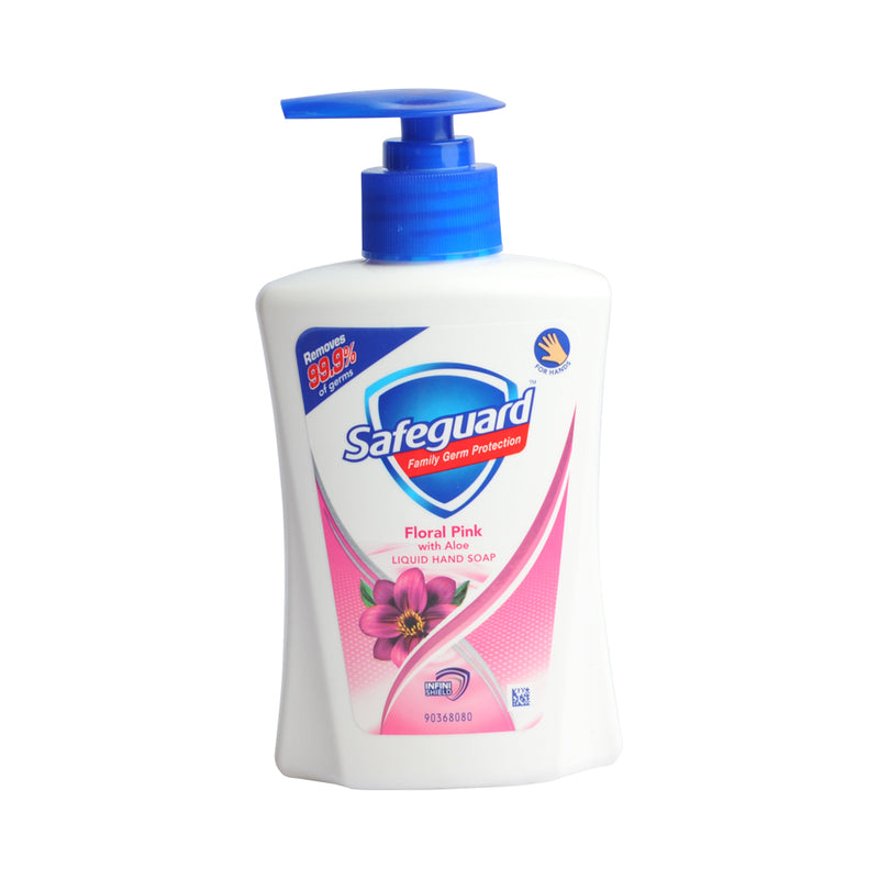 Safeguard Liquid Hand Soap Floral Pink Pump 225ml