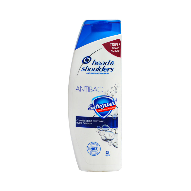 Head & Shoulders Anti-Dandruff Shampoo Antibac Safeguard 330ml