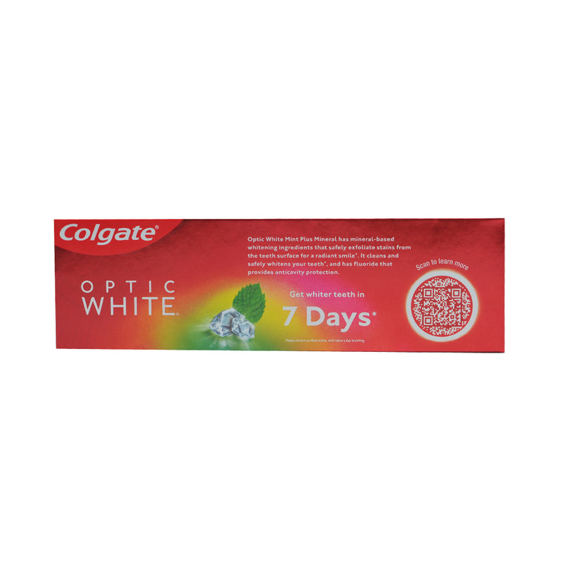 Colgate Toothpaste Optic White Natural Enzyme 80g