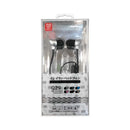 Lovely Me Cartoon Stereo Earphone With Silver In Ear