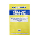 Fine Arts Postmark Yellow Ruled Pad
