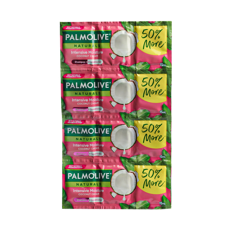 Palmolive Naturals Shampoo Intensive Moisture 50% More 15ml x 12's