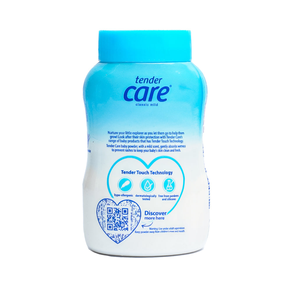 TENDER CARE, Jasmine Cotton Hypo-Allergenic Baby Powder 200g