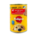 Pedigree Cans Dog Food Beef 400g