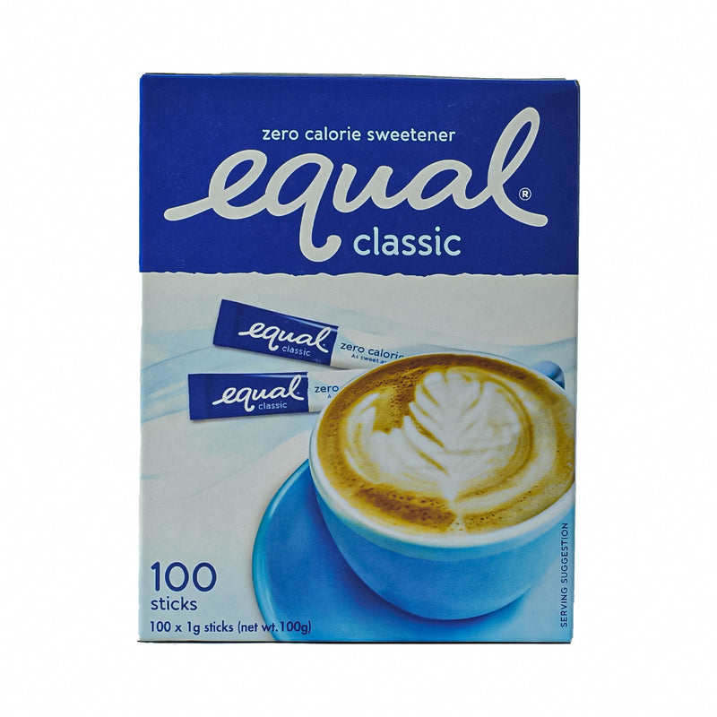 Equal Classic Sweetener 1g x 100 Sticks