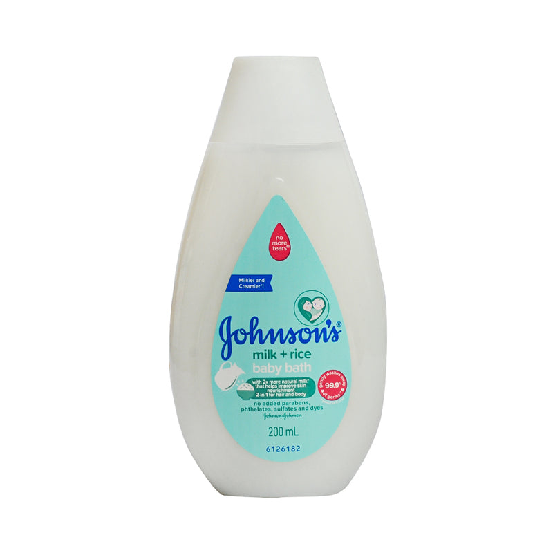 Johnson's Baby Bath Milk + Rice 200ml