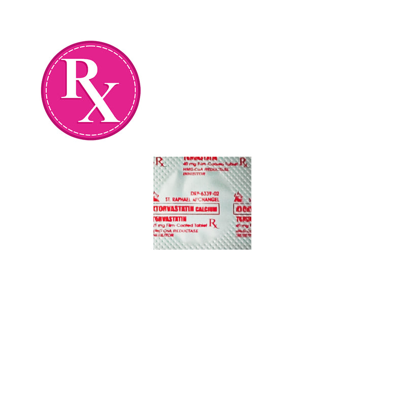 Atorvastatin 40mg Film Coated Tablet By 1's