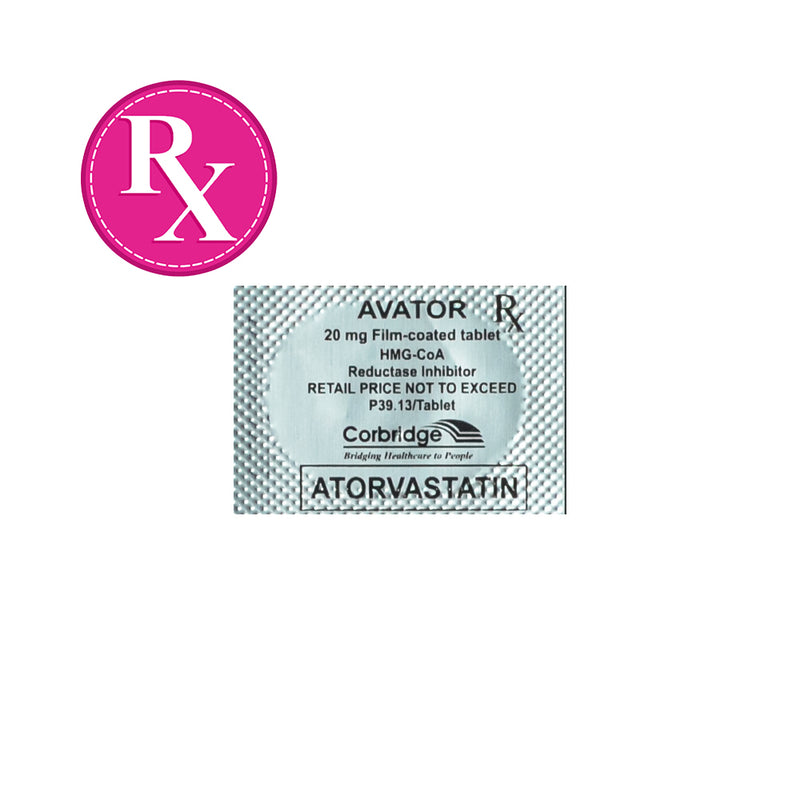 Avator 20mg Film Coated Tablet By 1's