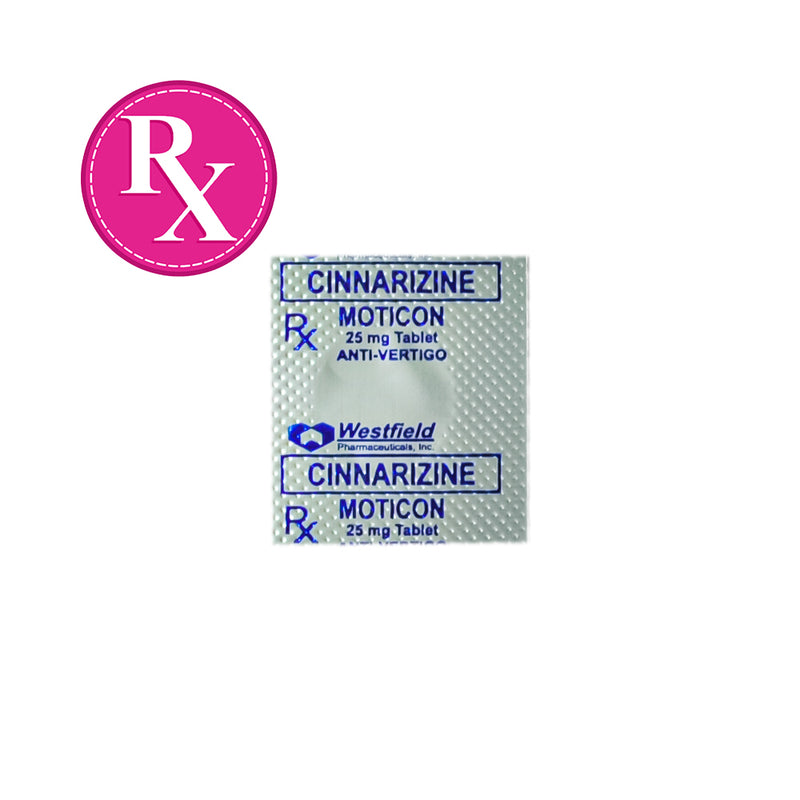 Moticon Cinnarizine 25mg Tablet By 1's